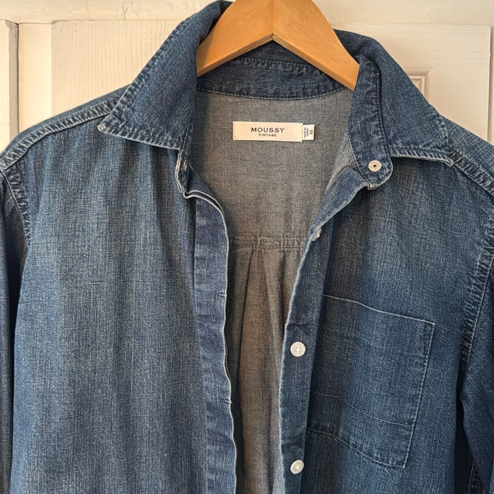 Mousse Vintage Denim Button Up